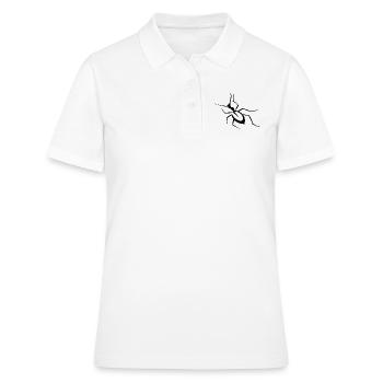 Insecte - Polo Femme - blanc - Devant - Ailine (174cm)
