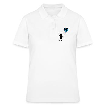 Planète Terre - Polo Femme - blanc - Devant - Ailine (174cm)