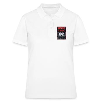 100% REMIX - sound & vision - Polo Femme - blanc - Devant - Ailine (174cm)