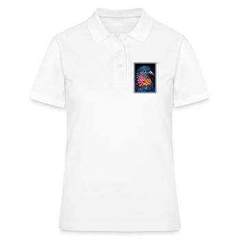 Tauben Taube - Frauen Polo Shirt - Weiß - Vorne - Ailine (174cm)