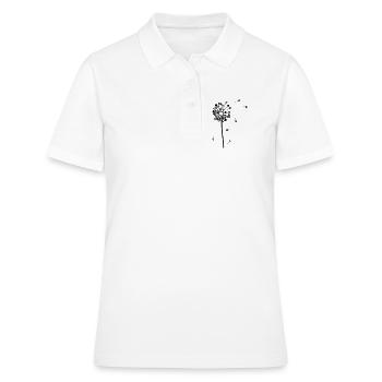 Playful Bobbles - The Original by heavenlygoods - Women's Polo Shirt - white - Front - Ailine (174cm)