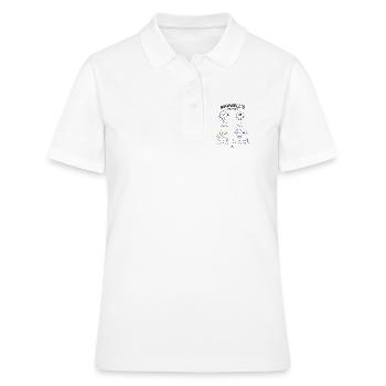 Maxwell's equations - Women's Polo Shirt - white - Front - Ailine (174cm)
