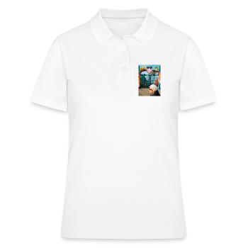 Überraschung Mthfcker - Frauen Polo Shirt - Weiß - Vorne - Ailine (174cm)