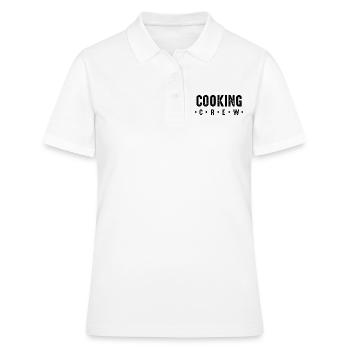 Équipe de cuisson - Polo Femme - blanc - Devant - Ailine (174cm)