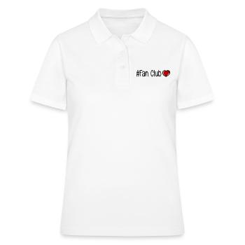 Coeur du Fan Club - Polo Femme - blanc - Devant - Ailine (174cm)