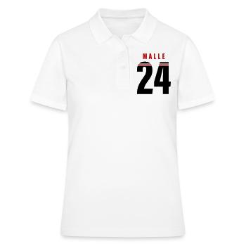 Malle 24 - Women's Polo Shirt - white - Front - Ailine (174cm)