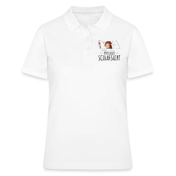 Affe - Frauen Polo Shirt - Weiß - Vorne - Ailine (174cm)
