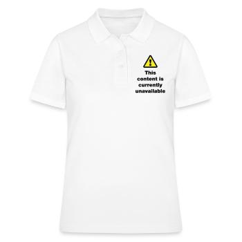 ⚠ This Content Is Currently Unavailable - Women's Polo Shirt - white - Front - Ailine (174cm)
