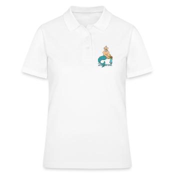 Signe du zodiaque Verseau - Polo Femme - blanc - Devant - Ailine (174cm)
