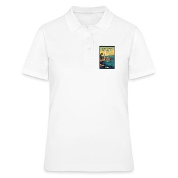 Explore Beauty of Izmir in Turkey - Women's Polo Shirt - white - Front - Ailine (174cm)