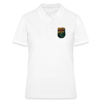 Construire Ne brûlez pas - Polo Femme - blanc - Devant - Ailine (174cm)