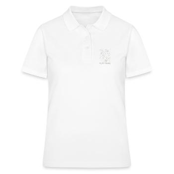 Route Possible – Topographic Outdoor Design - Women's Polo Shirt - white - Front - Ailine (174cm)