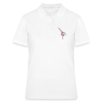 Gymnastique Gymnastique Handstand Marche au sol - Polo Femme - blanc - Devant - Ailine (174cm)