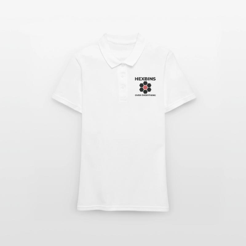 Hexbins Data Visualization GIS Mapping Spatial Women's Polo Shirt