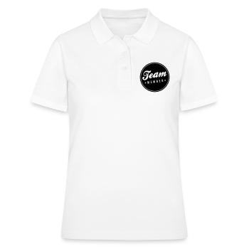 Team Mitglied - Frauen Polo Shirt - Weiß - Vorne - Ailine (174cm)