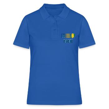 Équipe de football Ogoni - Polo Femme - bleu royal - Devant - Ailine (174cm)