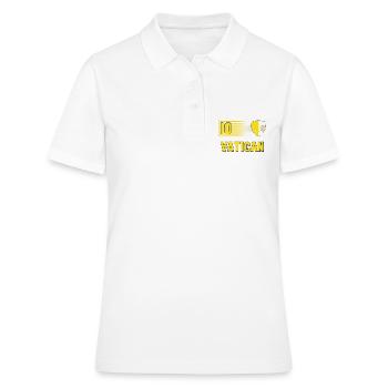 Équipe de football du Vatican - Polo Femme - blanc - Devant - Ailine (174cm)