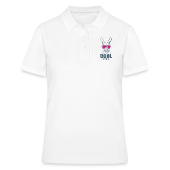 cooles Känguru Australien Beuteltier - Frauen Polo Shirt - Weiß - Vorne - Ailine (174cm)