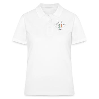 Irlande - C’est là que mon histoire commence - Polo Femme - blanc - Devant - Ailine (174cm)