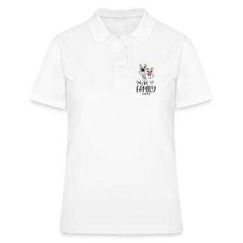 Famille - Polo Femme - blanc - Devant - Ailine (174cm)