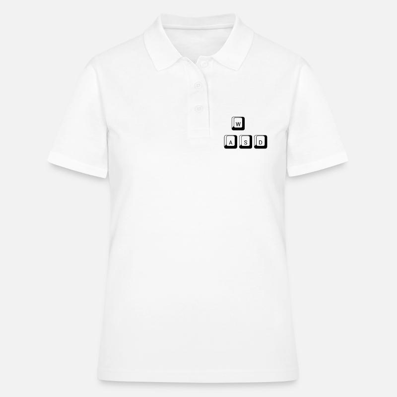 WASD - Women's Polo Shirt - white