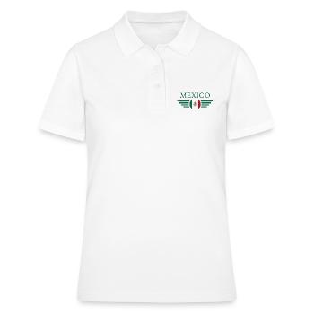 Mexique - Polo Femme - blanc - Devant - Ailine (174cm)