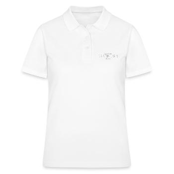 T-shirt Bratislava : charme sur le Danube - Polo Femme - blanc - Devant - Ailine (174cm)