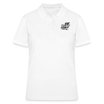 Squash squash ball - Polo Femme - blanc - Devant - Ailine (174cm)