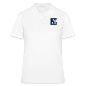 Beat Box Beatboxen Beatboxer Beatbox Musik - Frauen Polo Shirt - Weiß - Vorne - Ailine (174cm)