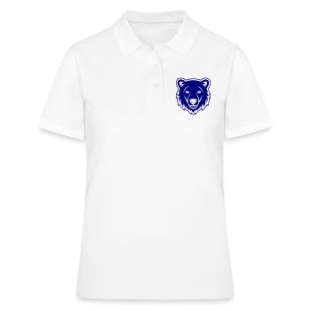 tête d’ours polaire ours polaire - Polo Femme - blanc - Devant - Ailine (174cm)
