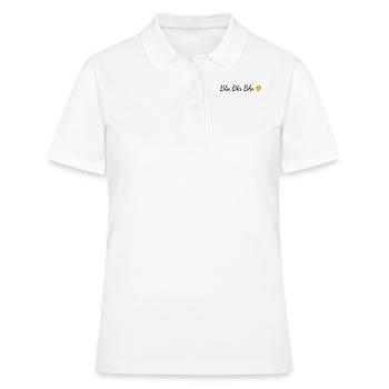 Blah Blah Blah Blabla bla - Polo Femme - blanc - Devant - Ailine (174cm)