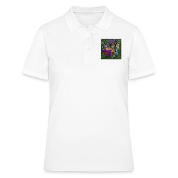 Alice im Wunderland Tee Pary - Frauen Polo Shirt - Weiß - Vorne - Ailine (174cm)