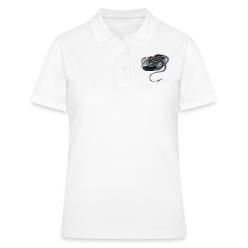 Biomécanique exotique - Polo Femme - blanc - Devant - Ailine (174cm)