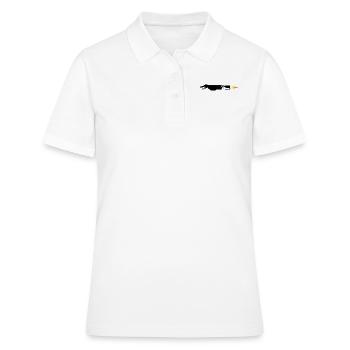 lance-flammes - Polo Femme - blanc - Devant - Ailine (174cm)