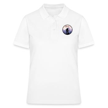 montagnes - Polo Femme - blanc - Devant - Ailine (174cm)