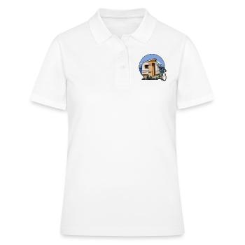 Caravane - Polo Femme - blanc - Devant - Ailine (174cm)