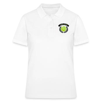 joueur de tennis - Polo Femme - blanc - Devant - Ailine (174cm)