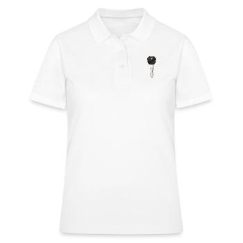 car key - Women's Polo Shirt - white - Front - Ailine (174cm)