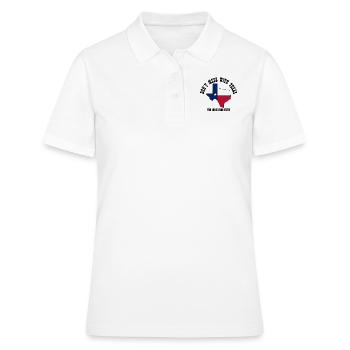 Don’t mess with Texas - Polo Femme - blanc - Devant - Ailine (174cm)