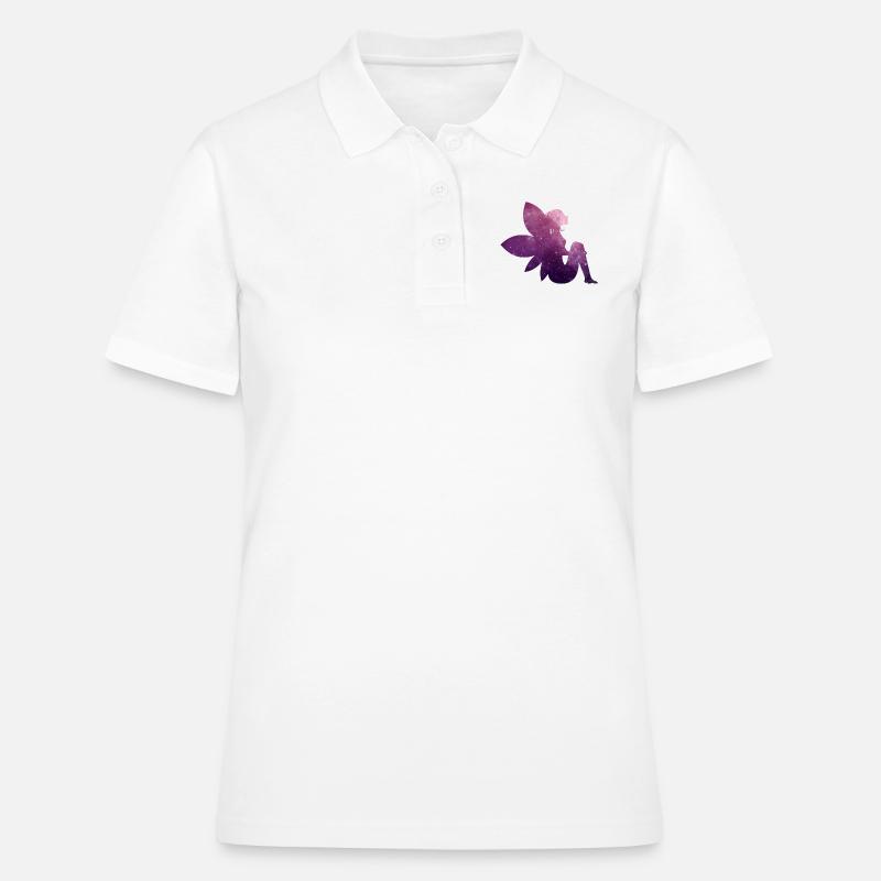 Fairy / elf gift idea - Women's Polo Shirt - white