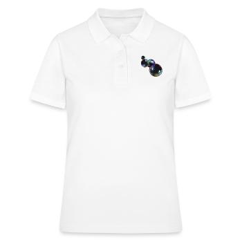 Bubbles - Women's Polo Shirt - white - Front - Ailine (174cm)