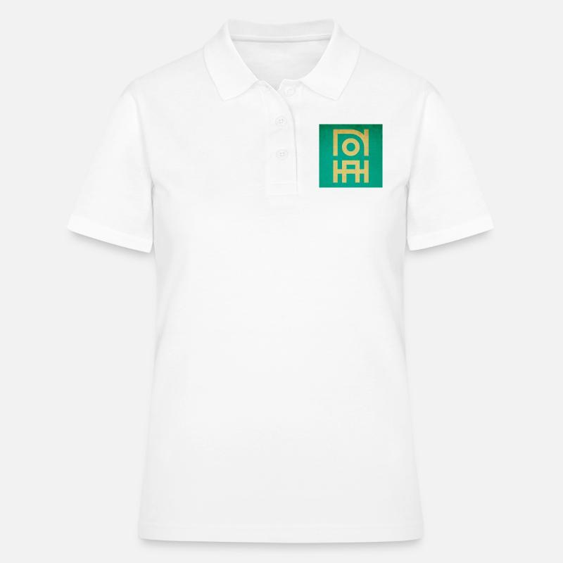 Noah - Organic Version - Women's Polo Shirt - white