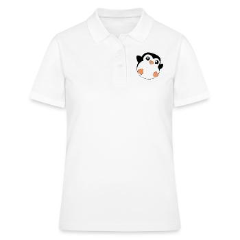 Pinguin - Frauen Polo Shirt - Weiß - Vorne - Ailine (174cm)