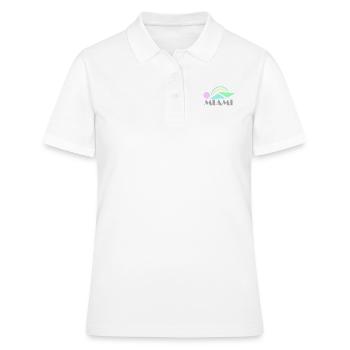 Miami - Polo Femme - blanc - Devant - Ailine (174cm)