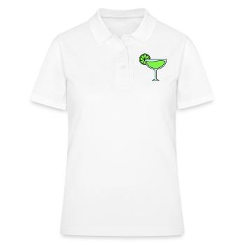 cocktail - Polo Femme - blanc - Devant - Ailine (174cm)