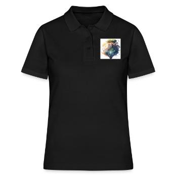 Wolves - Women's Polo Shirt - black - Front - Ailine (174cm)