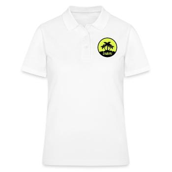 dubai - Frauen Polo Shirt - Weiß - Vorne - Ailine (174cm)