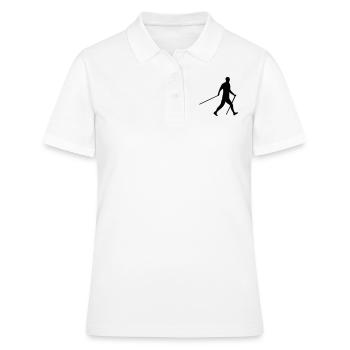 Nordic Walker - Wandern - Spazieren - Polo Femme - blanc - Devant - Ailine (174cm)