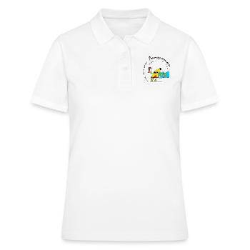 Bananaman - Women's Polo Shirt - white - Front - Ailine (174cm)