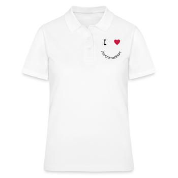 Physiothérapie - Polo Femme - blanc - Devant - Ailine (174cm)